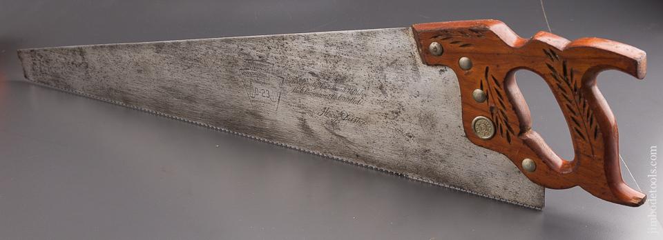 10 point 26 inch Crosscut DISSTON D23 Hand Saw - 84798