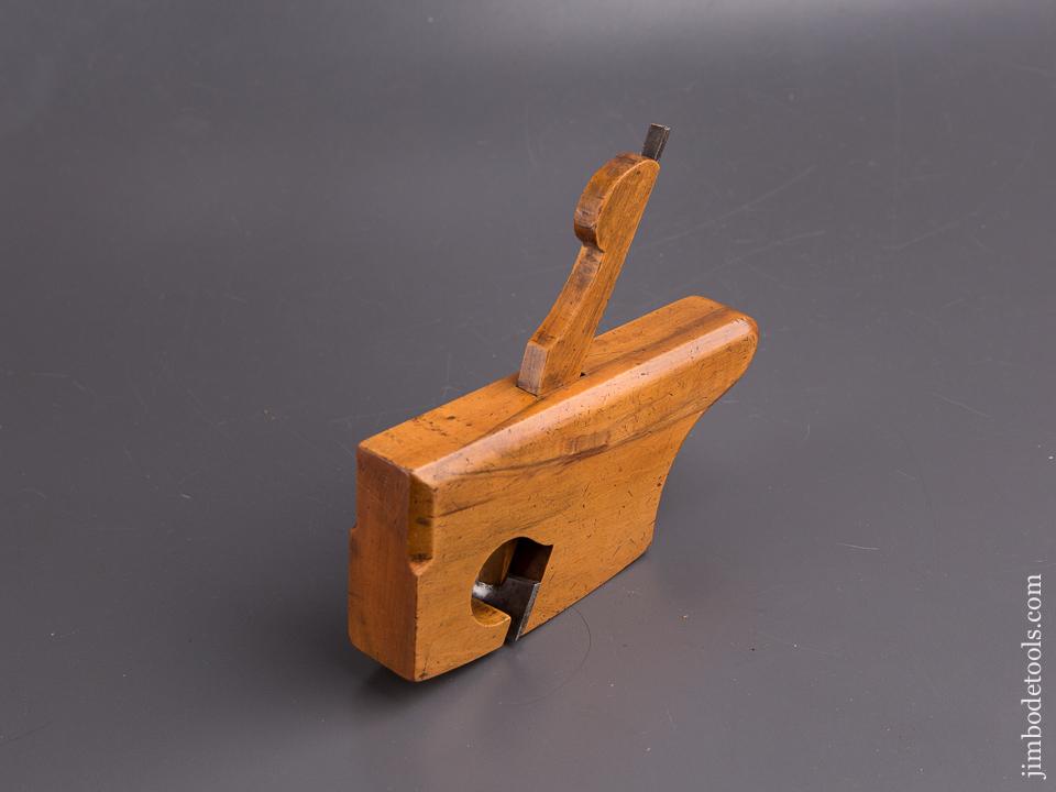 5 1/2 inch Solid Boxwood Compass Rabbet Plane - 84827