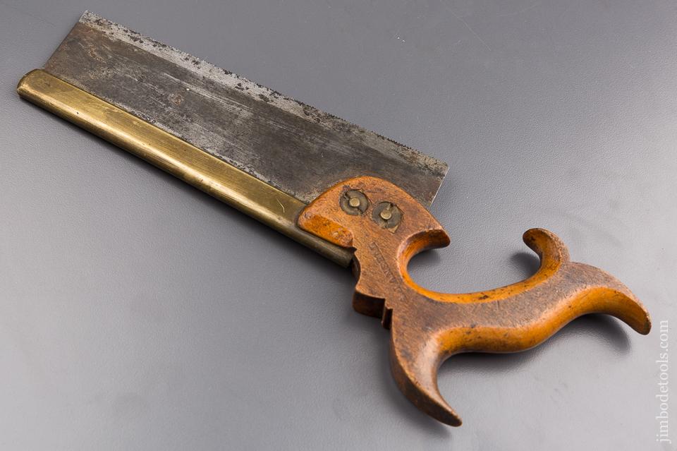 SHEFFIELD 8 inch 18 point Brass Back Saw - 84828