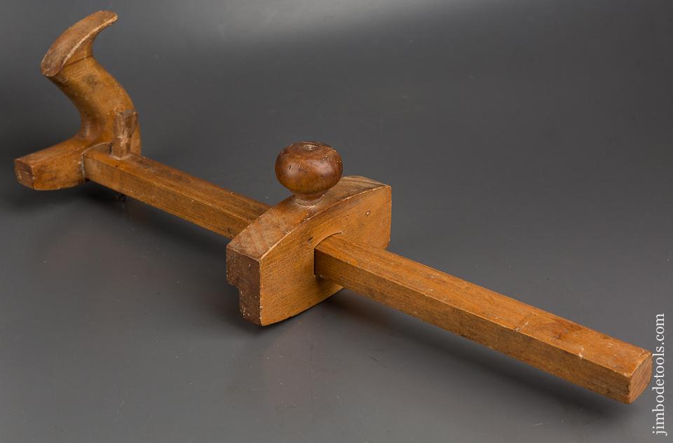 RARE Beech Indiana-Marked W.C. VAJEN Slitting Gauge circa 1857-66 Indianpolis - 84839