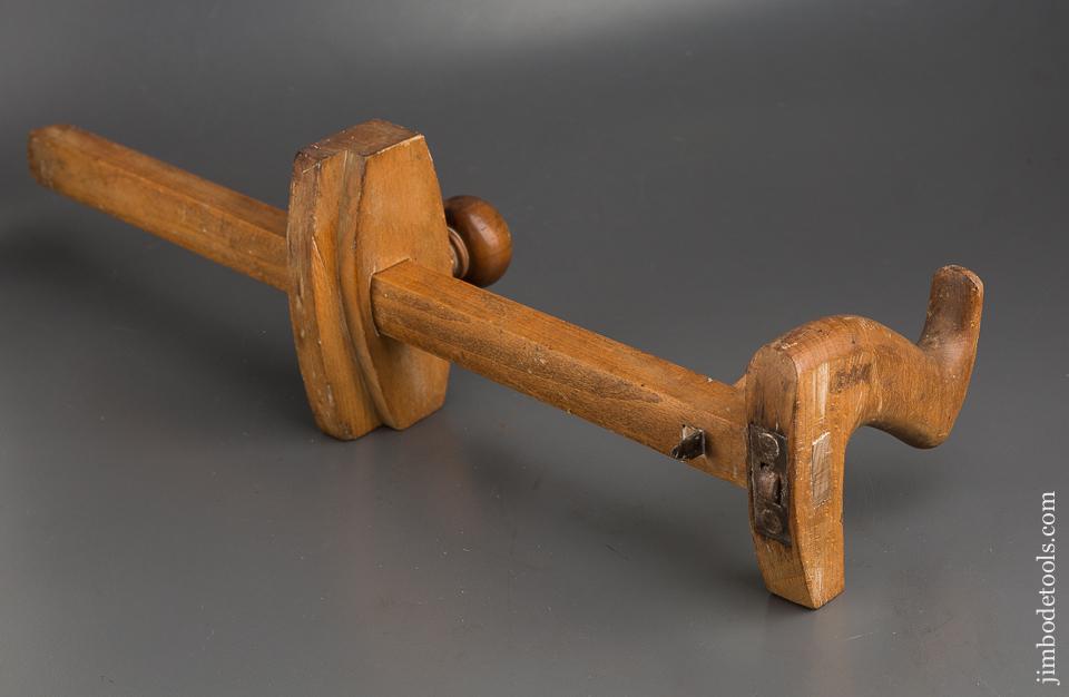 RARE Beech Indiana-Marked W.C. VAJEN Slitting Gauge circa 1857-66 Indianpolis - 84839