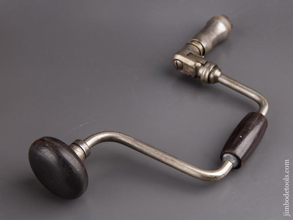 MILLERS FALLS No. 32 Rosewood Handled Heavy Duty Bit Brace - 84852