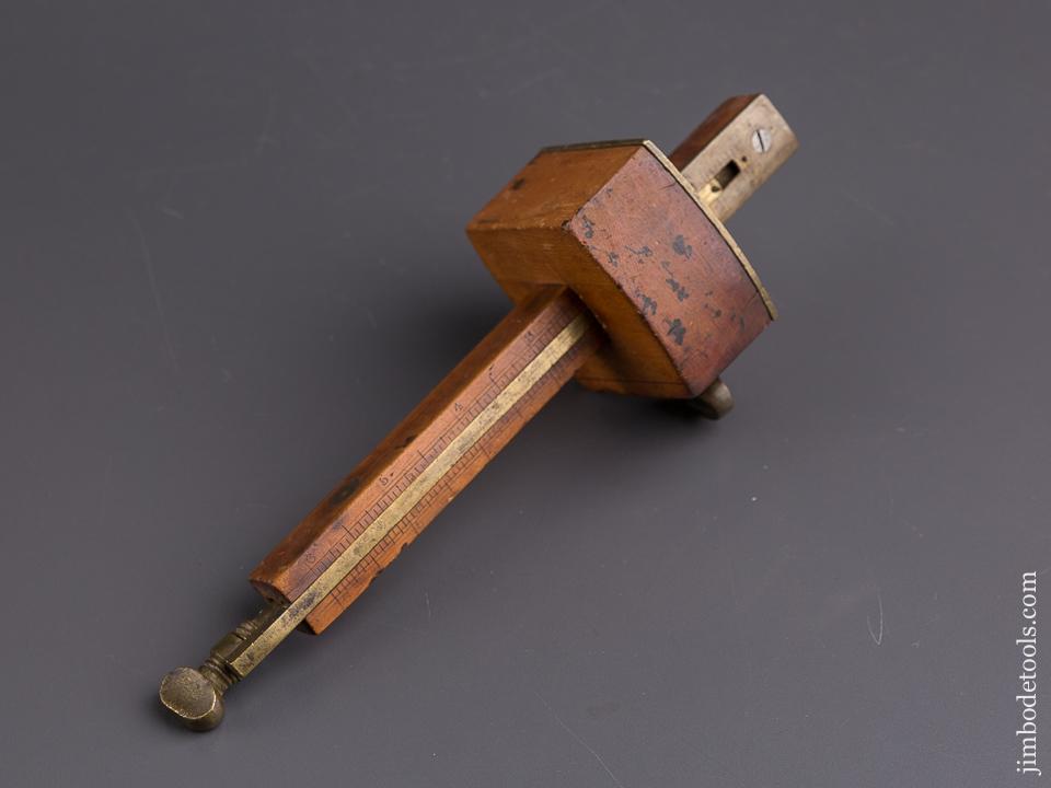 8 1/2 inch Boxwood & Brass Mortise Gauge - 84855