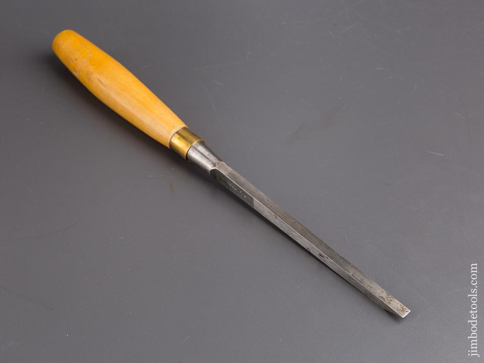 Fine 1/4 x 12 inch PALM TREE Boxwood Handled Mortise Chisel - 84864