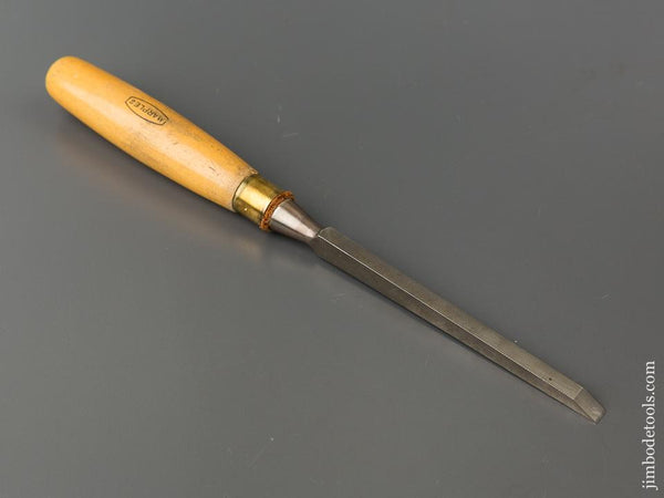 FINE 5/16 x 12 1/2 inch MARPLES Boxwood Handled Mortise Chisel - 84866