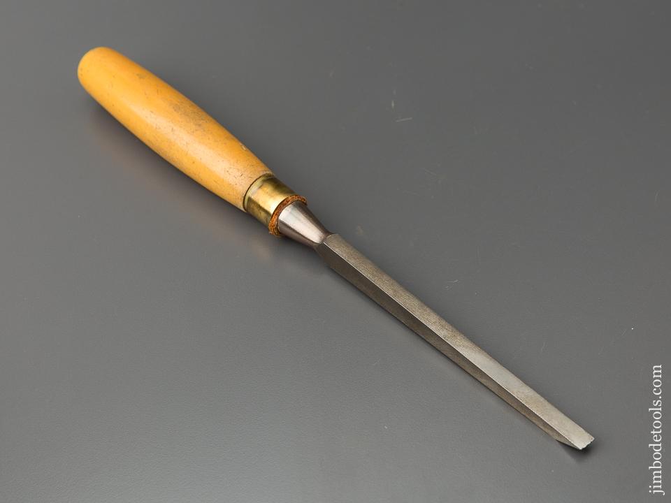 FINE 5/16 x 12 1/2 inch MARPLES Boxwood Handled Mortise Chisel - 84866