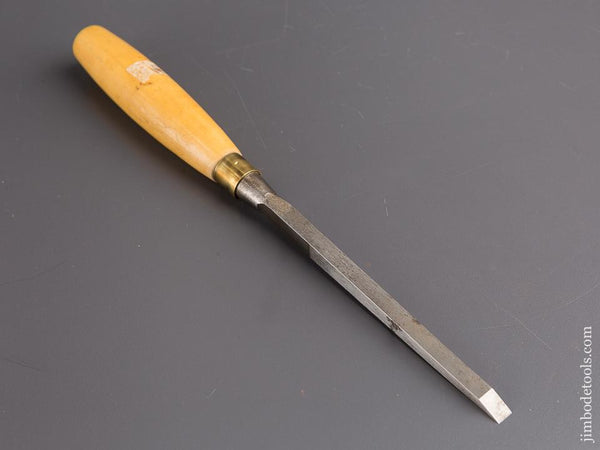FINE 5/16 x 12 1/2 inch PALM TREE Boxwood Handled Mortise Chisel - 84868