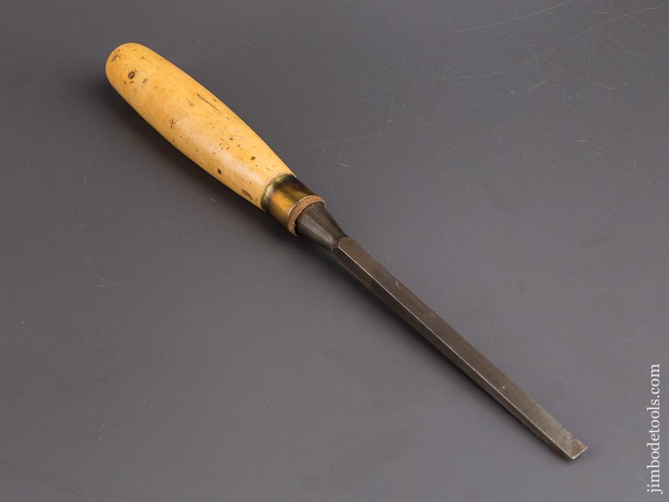 FINE 5/16 x 12 1/2 inch Boxwood Handled Mortise Chisel - 84869