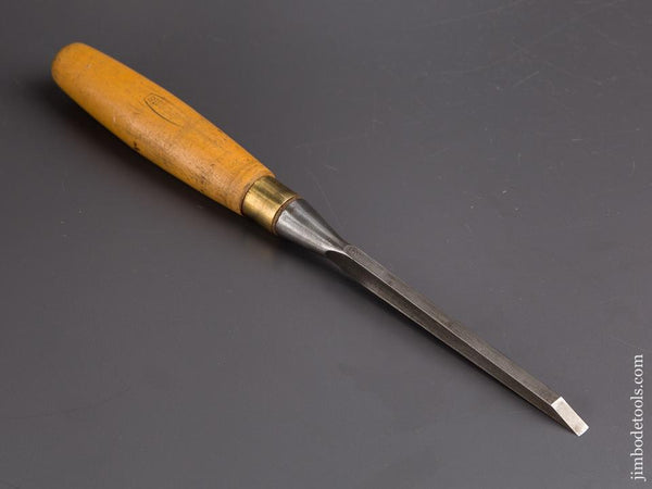 Fine 1/4 x 12 inch Boxwood Handled Mortise Chisel - 84870