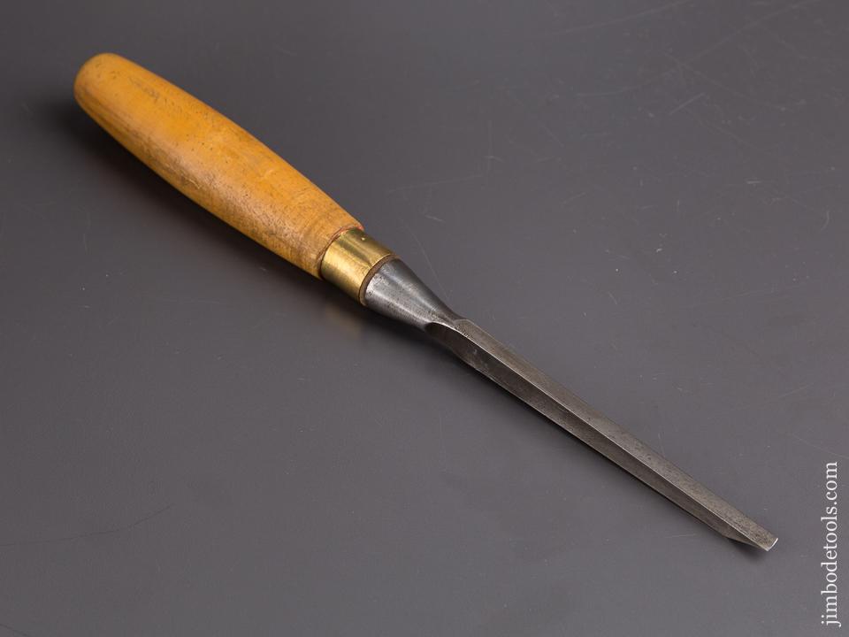 Fine 1/4 x 12 inch Boxwood Handled Mortise Chisel - 84870