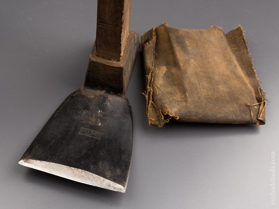 Spectacular! PLUMB 4 1/2 inch Framer's Adze with Original Paint - 84895