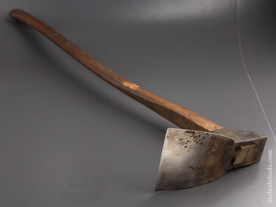 Spectacular! PLUMB 4 1/2 inch Framer's Adze with Original Paint - 84895