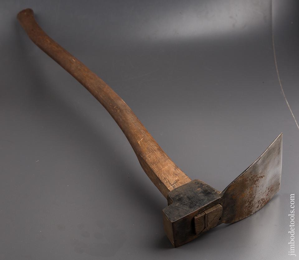 Spectacular! PLUMB 4 1/2 inch Framer's Adze with Original Paint - 84895