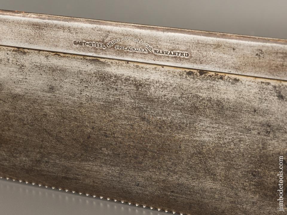 11 point 14 inch Rip DISSTON Tenon Saw - 84915