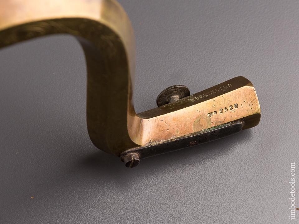 Sensational" HORTON SHEFFIELD" "NOVETH 1850" Brass and Rosewood Engraved Bit Brace - 96092