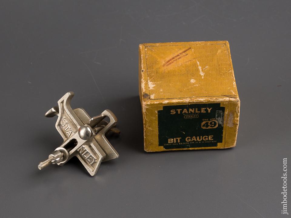STANLEY No. 49 Bit Gauge in Original Box - 84935R