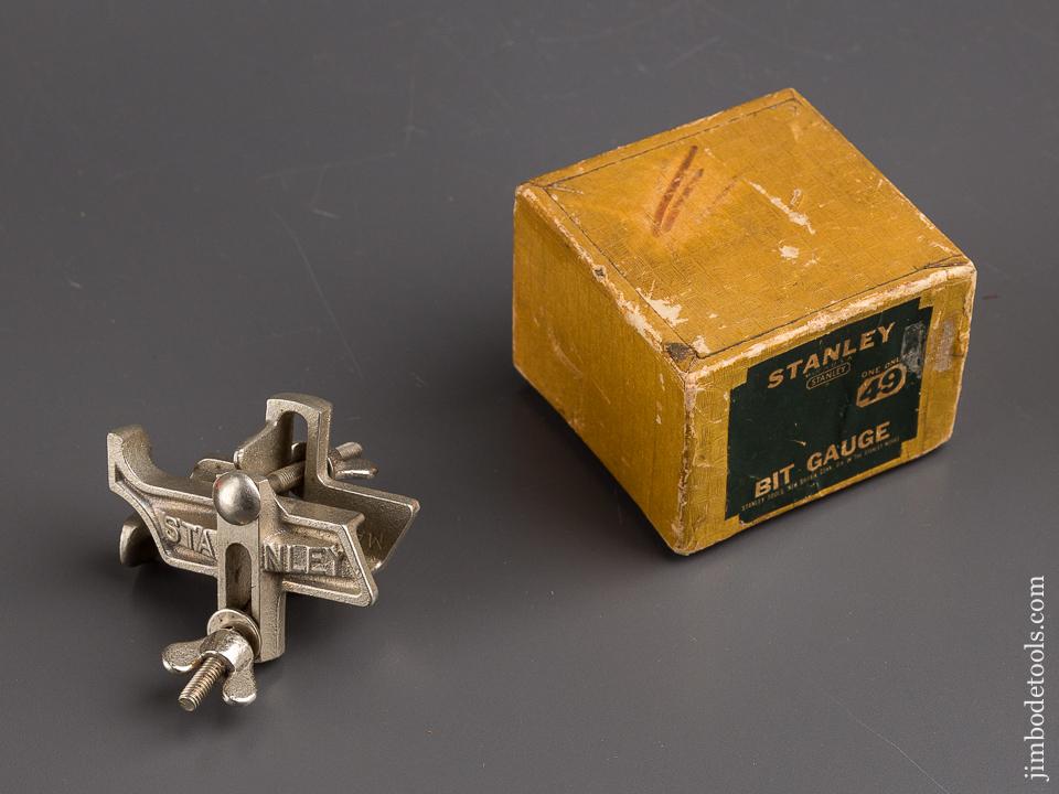 STANLEY No. 49 Bit Gauge in Original Box - 84935R