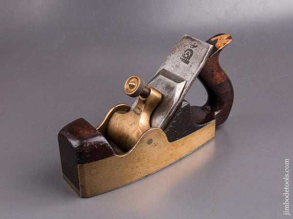 Fine! NORRIS No. 17 Gunmetal & Rosewood Smooth Plane - 84944
