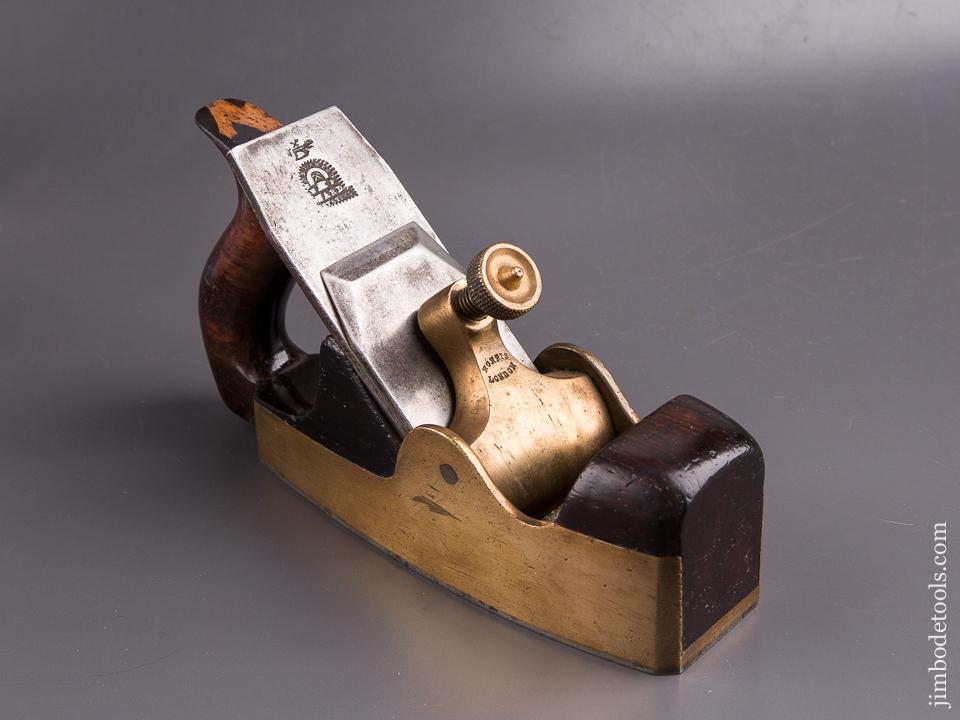 Fine! NORRIS No. 17 Gunmetal & Rosewood Smooth Plane - 84944