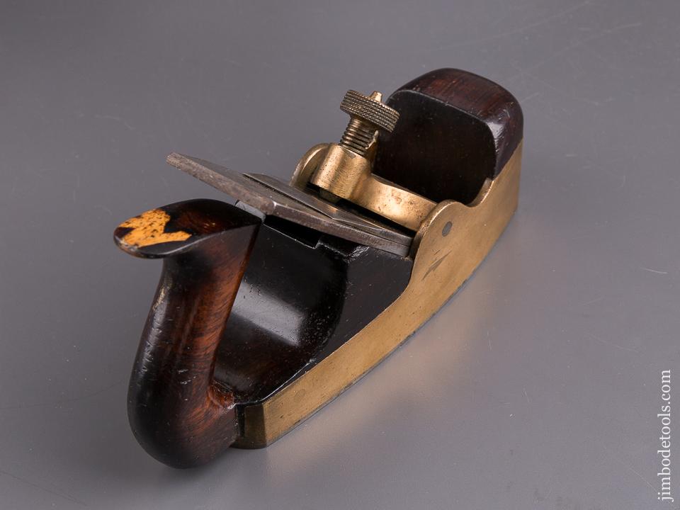 Fine! NORRIS No. 17 Gunmetal & Rosewood Smooth Plane - 84944