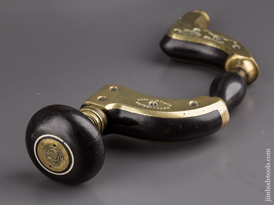 Fine Ebony & Brass MARPLES ULTIMATUM Brace - 84964