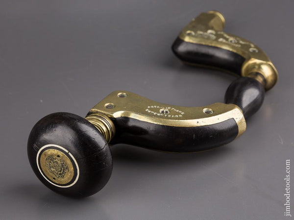 Fine Ebony & Brass MARPLES ULTIMATUM Brace - 84964