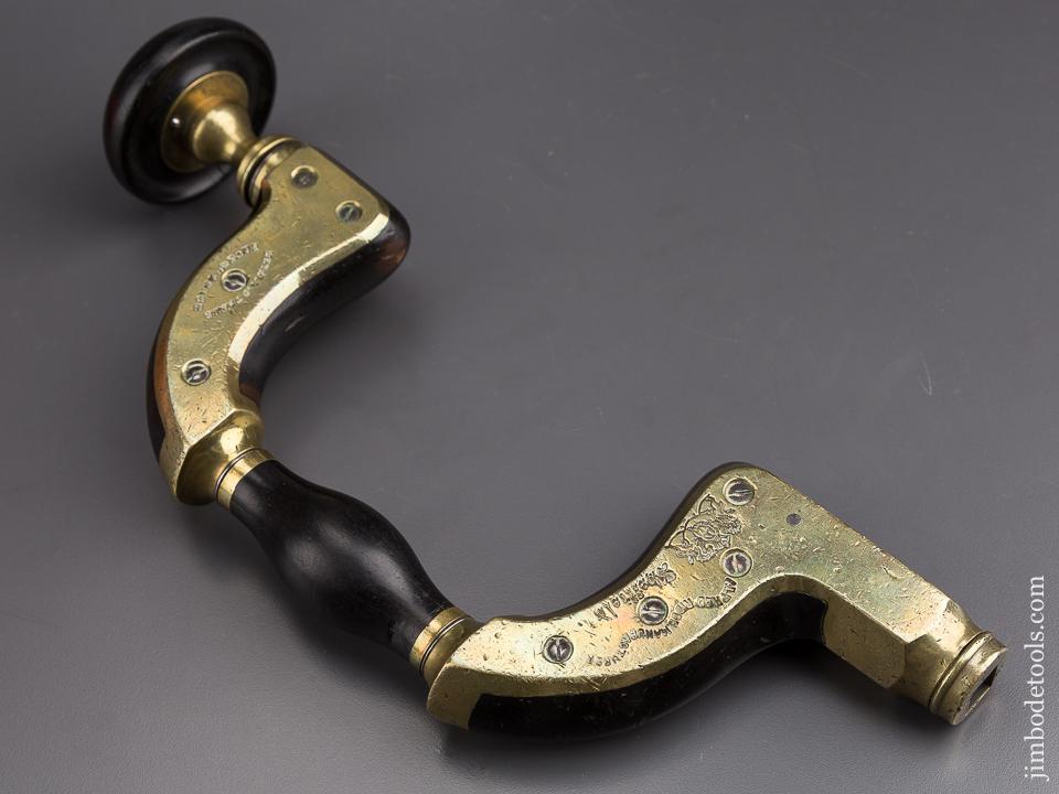 Fine Ebony & Brass MARPLES ULTIMATUM Brace - 84964