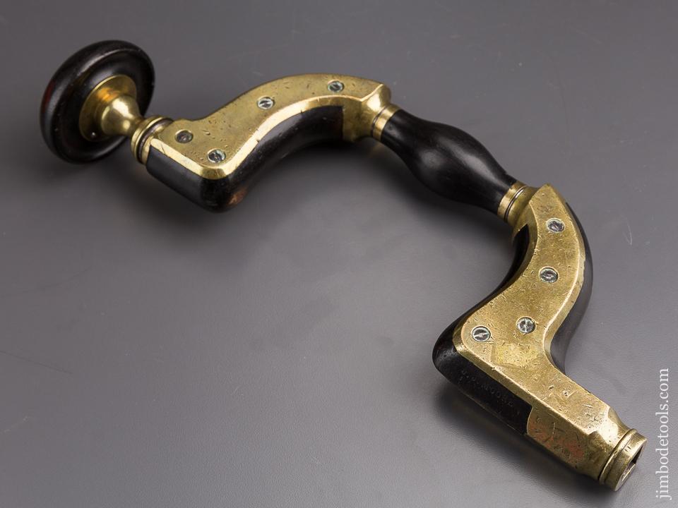 Fine Ebony & Brass MARPLES ULTIMATUM Brace - 84964