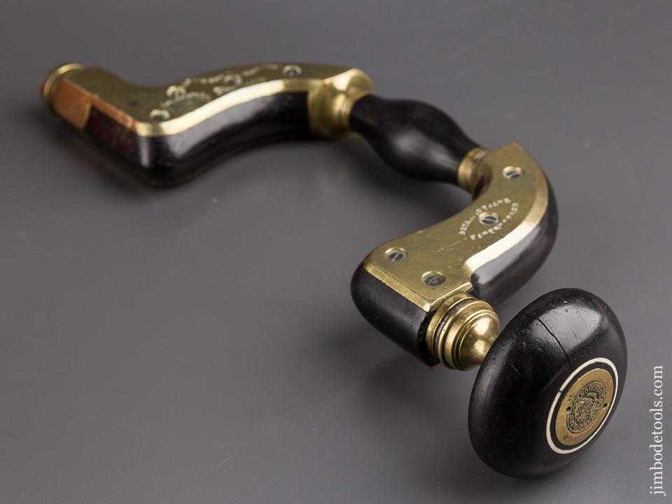 Fine Ebony & Brass MARPLES ULTIMATUM Brace - 84964