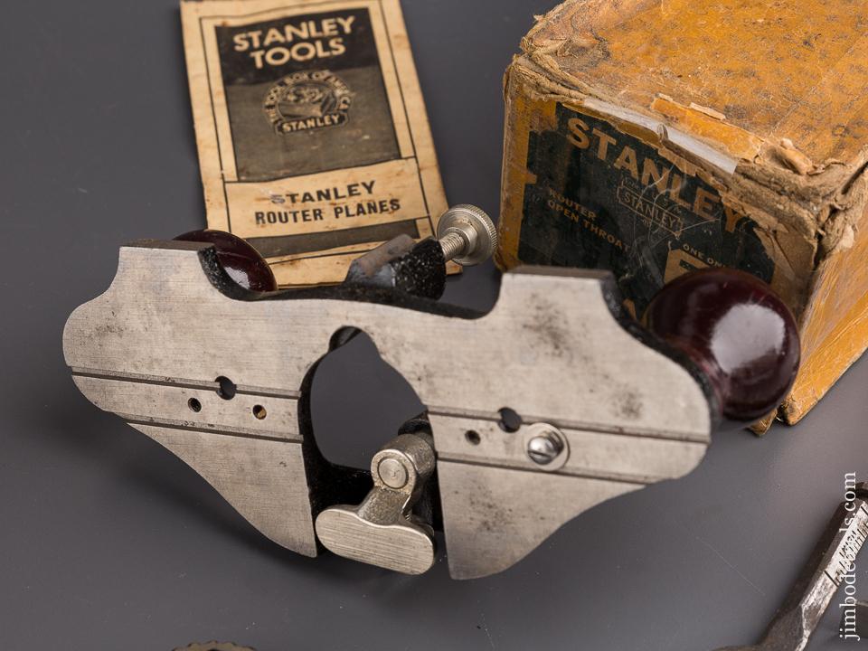 STANLEY No. 71 Router Plane 100% COMPLETE in Original Box - 84989