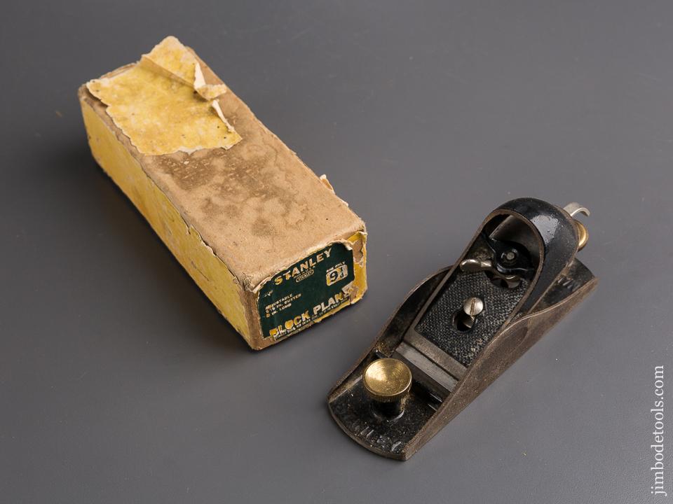 STANLEY No. 9 1/4 Block Plane in Original Box - 85002