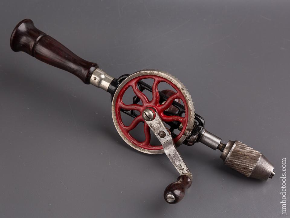 MILLERS FALLS No. 2 Rosewood Handled! Single Speed Egg Beater Hand Drill - 85006