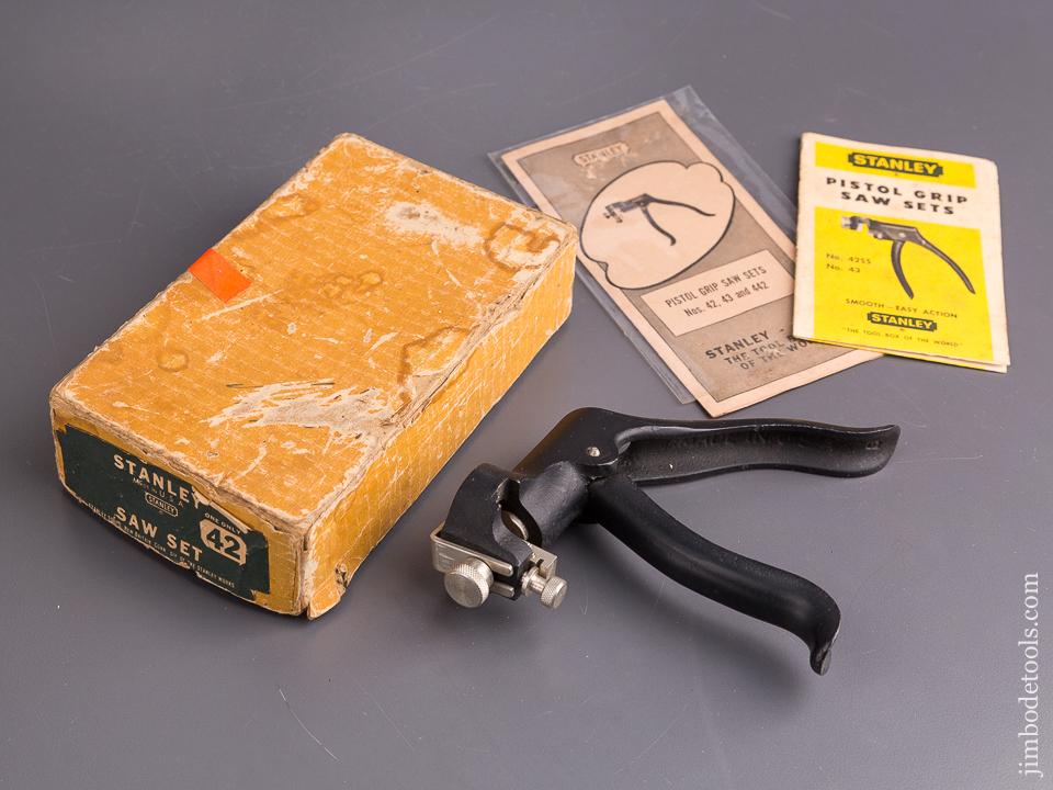 STANLEY No. 42 Saw Set in Original Box - 85011