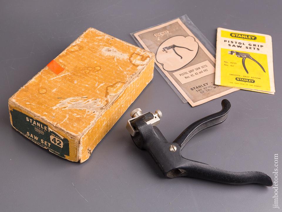 STANLEY No. 42 Saw Set in Original Box - 85011