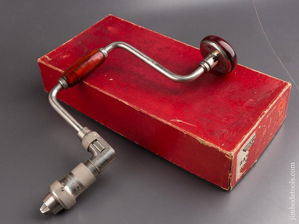 MILLERS FALLS No. 771 Heavy Duty Bit Brace MINT in Original Box - 85026