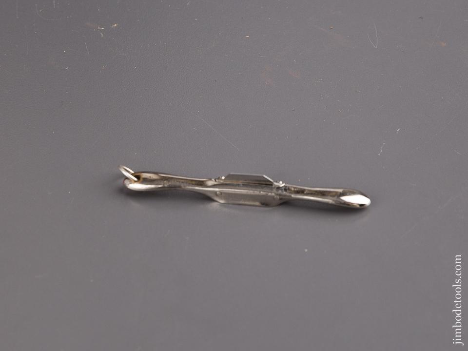 Sterling Silver PAUL HAMLER Miniature Scraper Shave - 85038