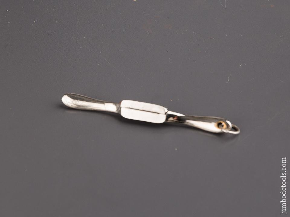 Sterling Silver PAUL HAMLER Miniature Scraper Shave - 85038