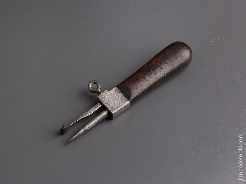 NYC Style 6 3/8 inch Rosewood Handled Race Knife - 85039