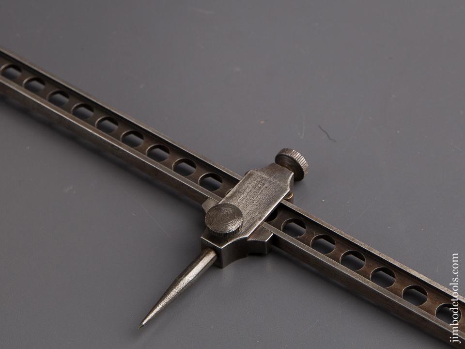 Precision Trammel Points on Iron Bar - 85041