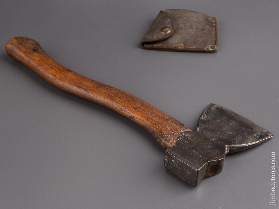 Lovely GERMANTOWN Single Bevel Side Axe with Sheath - 85046