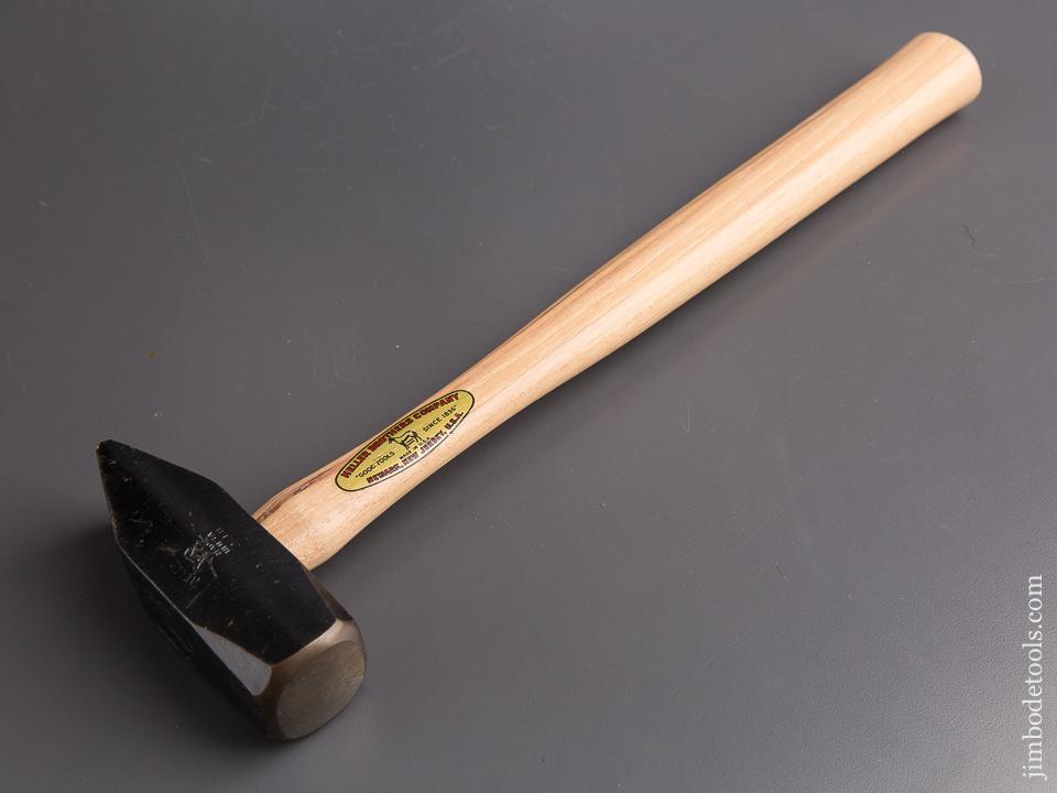 NEW OLD STOCK! Two pound HELLER Cross Peen Blacksmith's Hammer with Decal - 85048