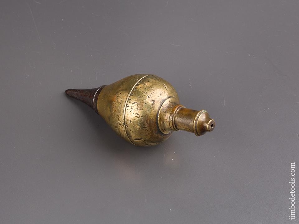 Gorgeous! Early Three pound Plumb Bob Possibly 18th Century - 85050