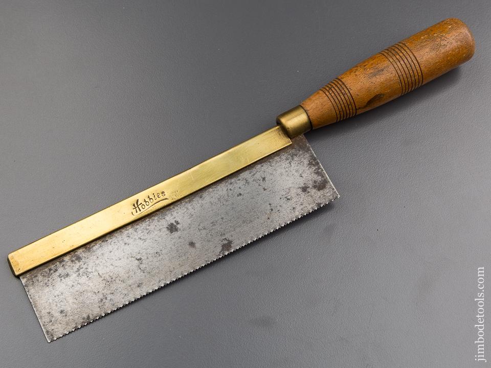 Beech-Handled 18 point 6 inch Rip Brass-Backed Dovetail Saw by HOBBIES - 85060R