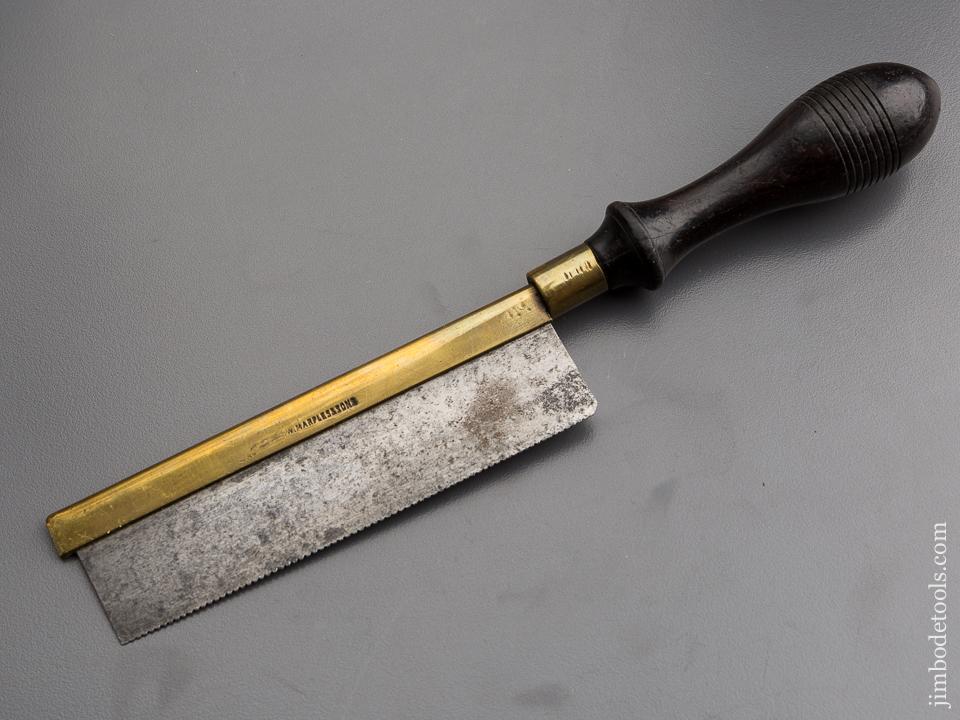 17 point 4 3/4 inch MARPLES Brass Back Dovetail Saw - 85062R