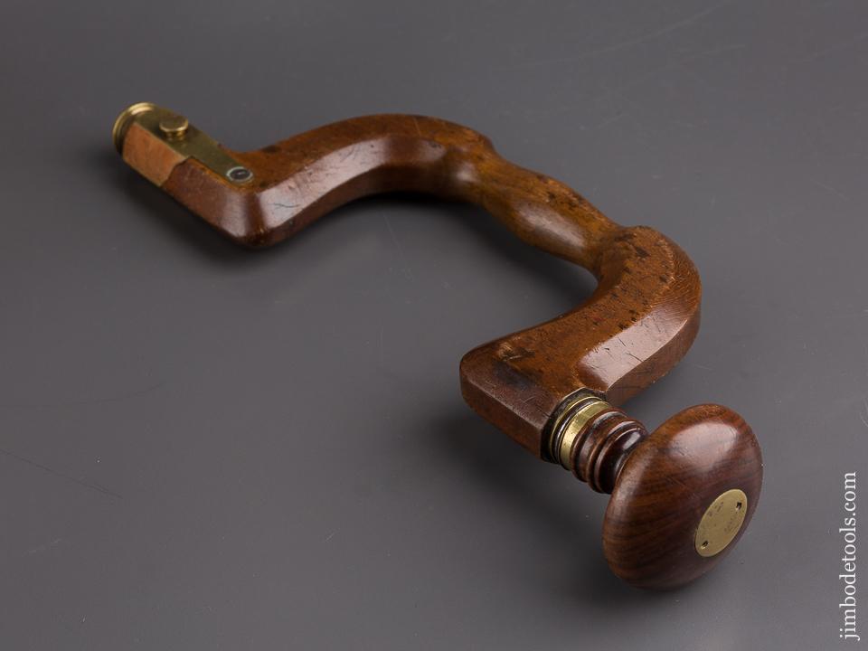 Extra Fine I&H SORBY Beech & Rosewood English Bit Brace - 85067