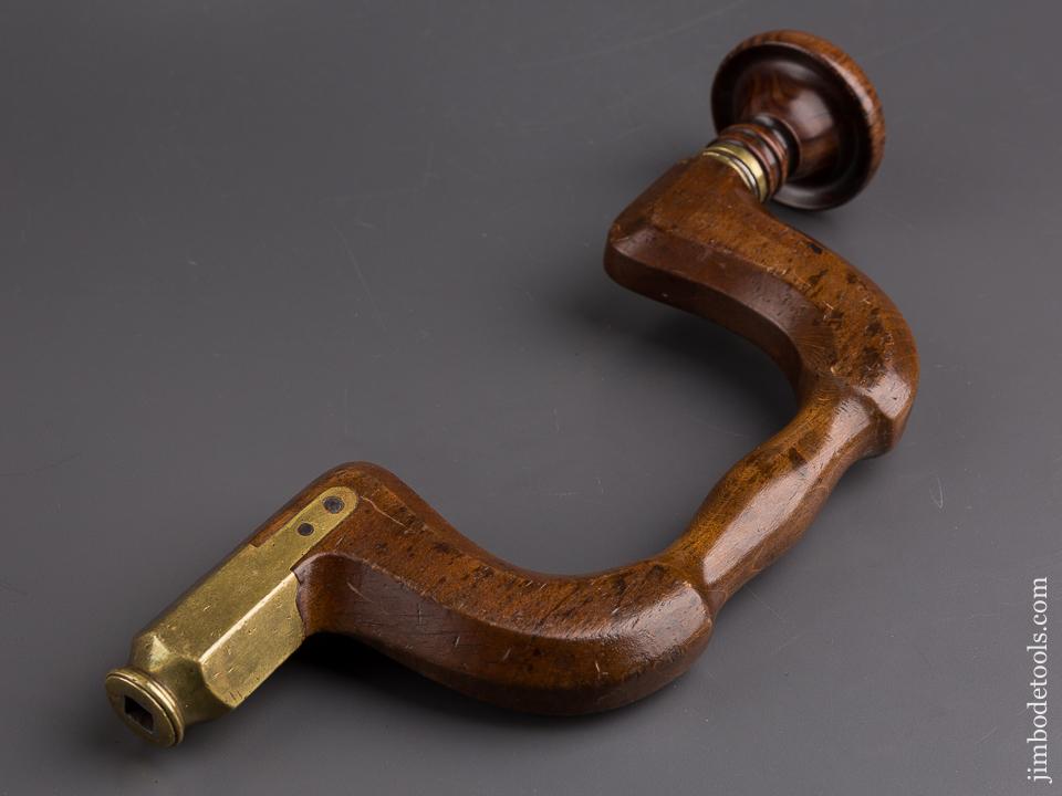 Extra Fine I&H SORBY Beech & Rosewood English Bit Brace - 85067