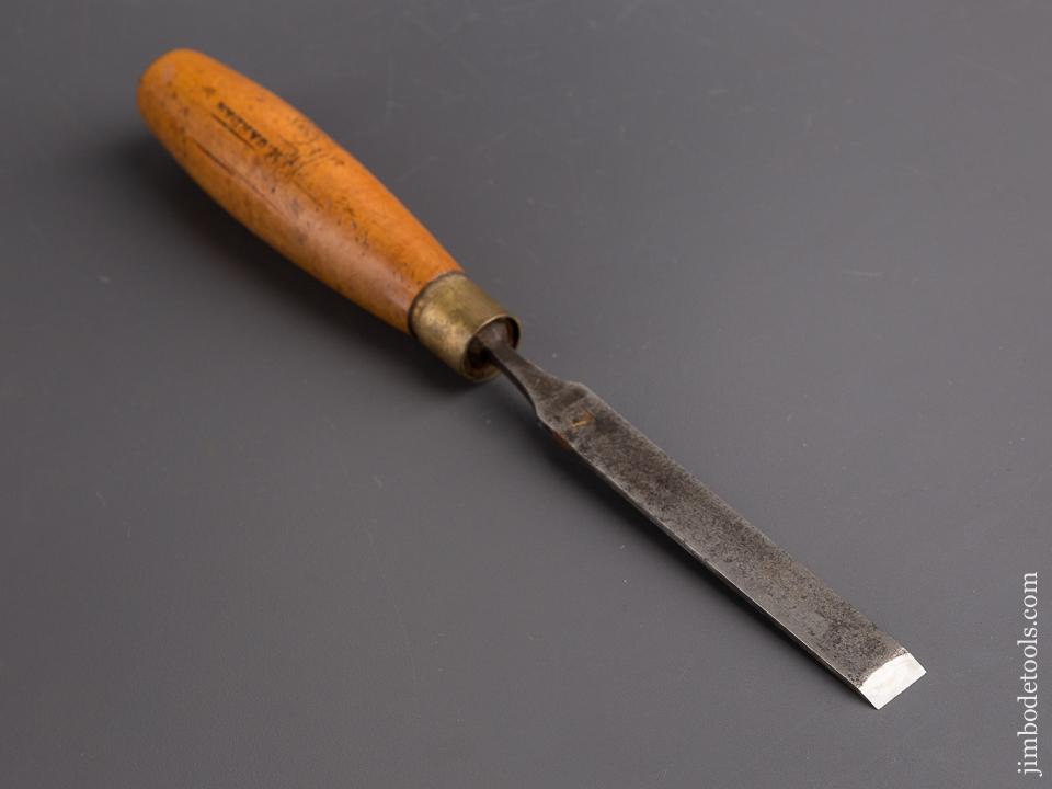 5/8 x 11 1/2 inch I. SORBY Boxwood Handled Tang Chisel - 85089