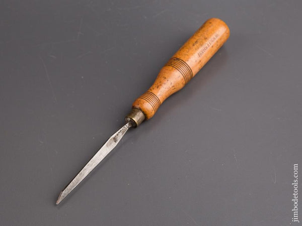 3/32 x 9 1/4 inch STORMONT Boxwood Handled Mortise Chisel - 85090