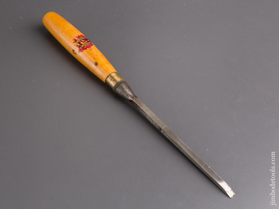 1/4 x 11 3/4 inch MARPLES Boxwood Handled Mortise Chisel with Decal - 85093
