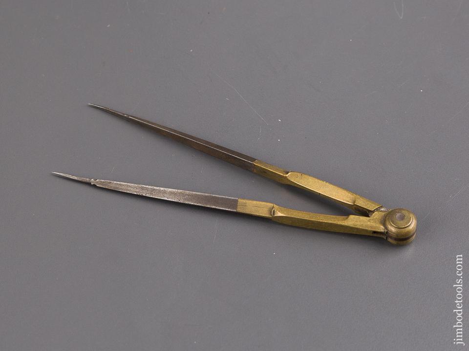Five inch Brass & Steel Precision Dividers - 85097